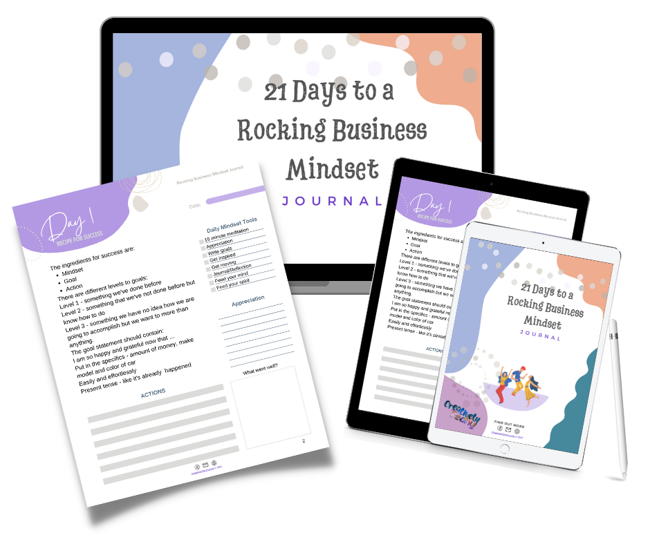 21 Days to a Rocking Business Mindset Journal